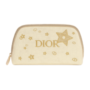 Dior Beauty Embroidered Star Makeup Pouch