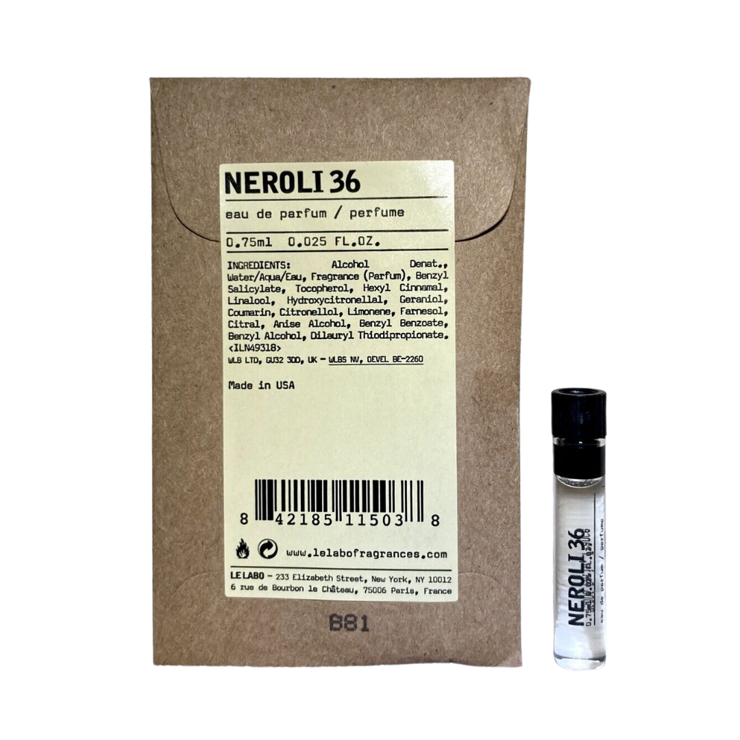 Le Labo Neroli 36 EDP 0.75ML Vials