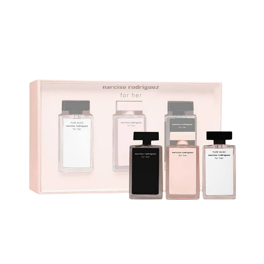 Narciso Rodriguez for Her Deluxe Mini Coffret Set 3*7.5ML