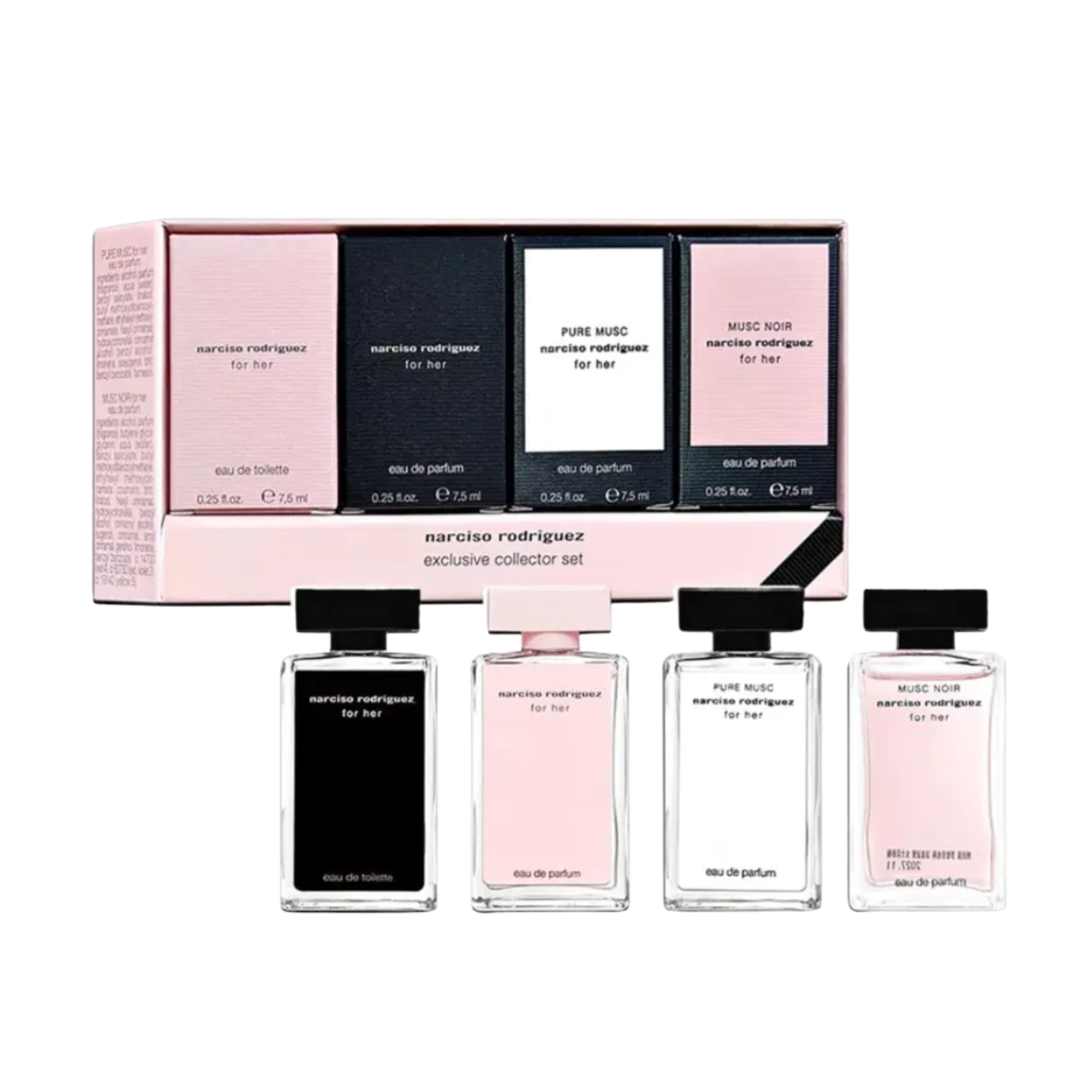 Narciso Rodriguez for Her Exclusive Collector Set 4*7.5ML – The Narciso Rodriguez for Her Exclusive Collector Set 4*7.5ML – The