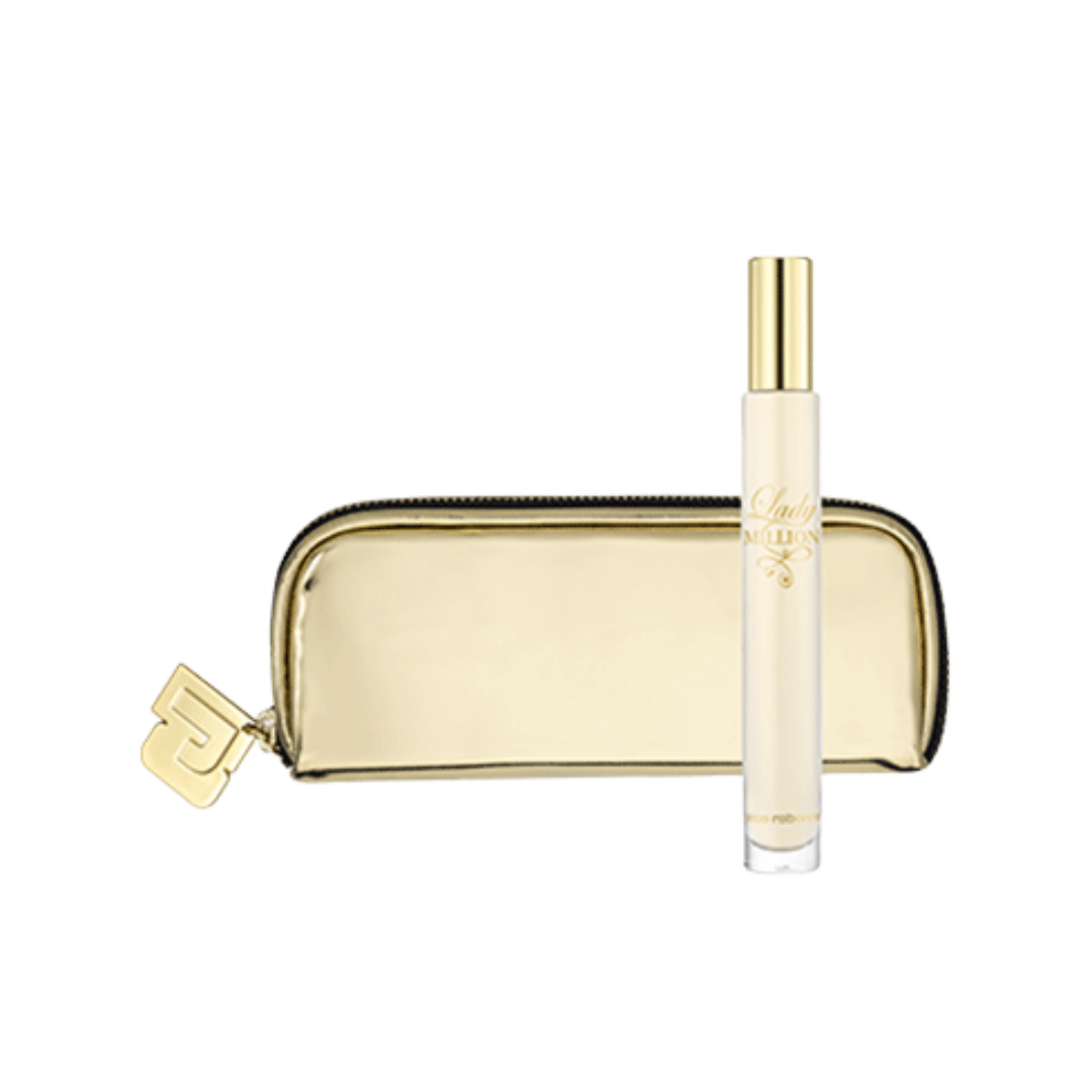 Paco Rabanne Lady Million EDP 10ML Pouch with Travel Spray