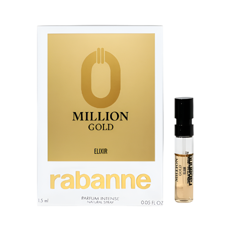 Paco Rabanne Million Gold Elixir Parfum Intense 1.5ML Vials