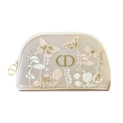 Dior Beauty Embroidered Butterflies and Dragonflies Makeup Pouch