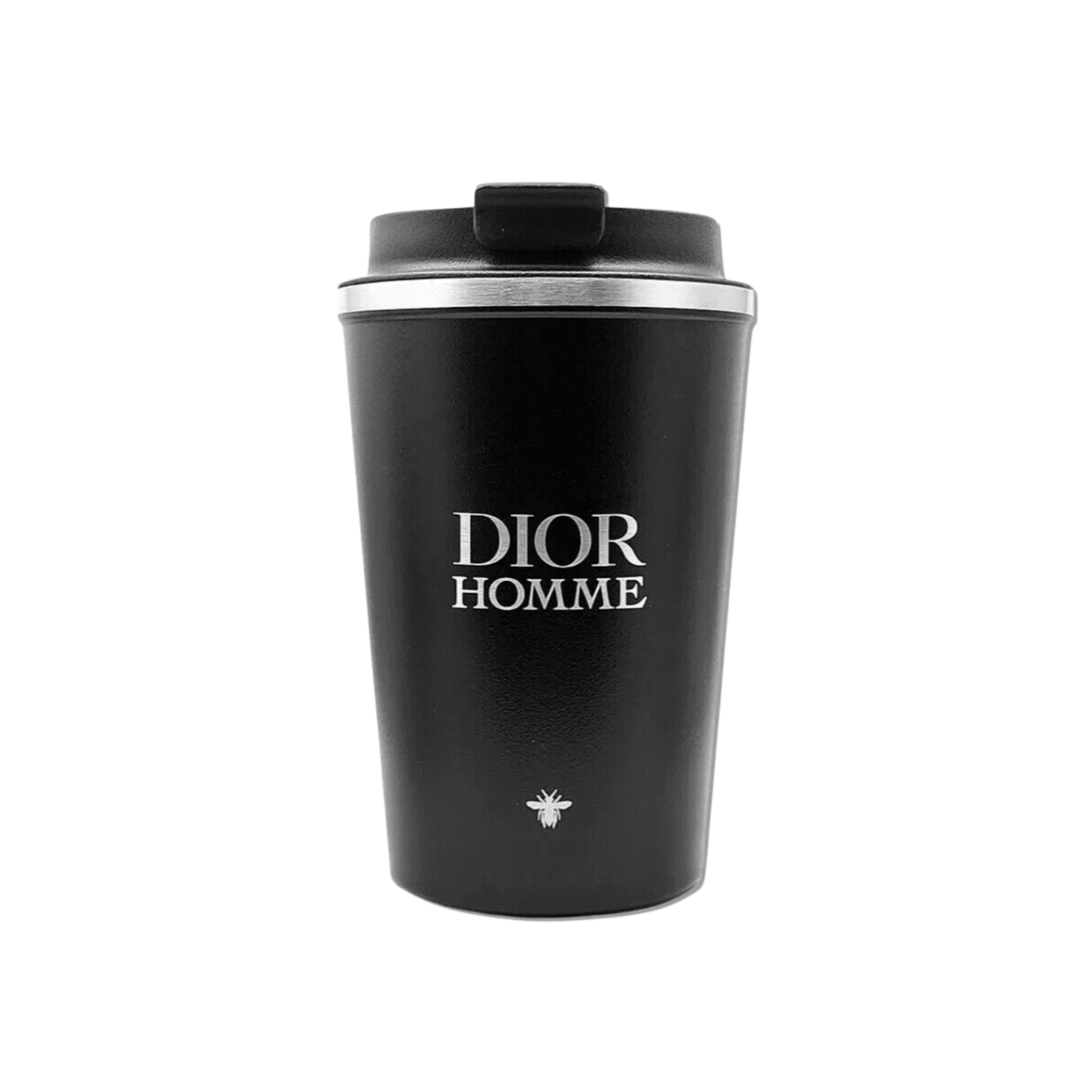 Dior Homme Stainless Steel Travel Mug - Black