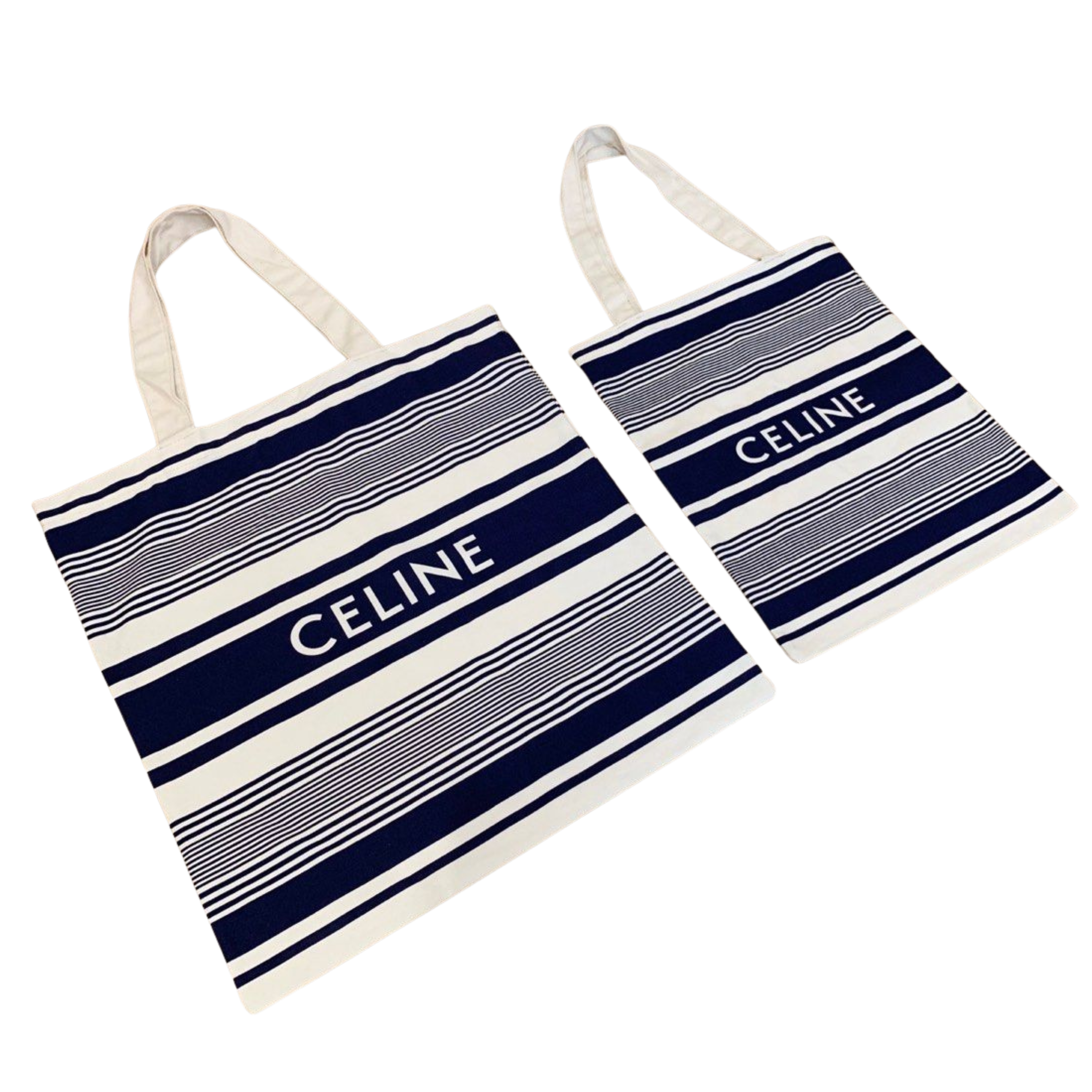 CELINE Summer Resort Canvas Tote Bag