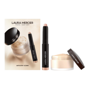 Laura Mercier  Mini Artistry Icons Loose Powder and Eyeshadow Set