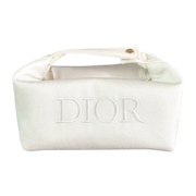 Dior Beauty White Prestige Pouch with Handle