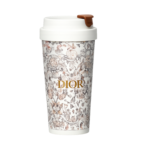 Dior Ceramic Around the World Butterfly Travel Mug