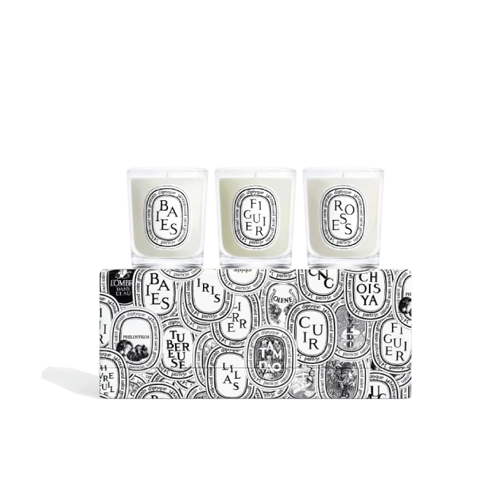 Diptyque Set of Small Candles Set 3*70g