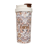 Dior Ceramic Around the World Butterfly Travel Mug