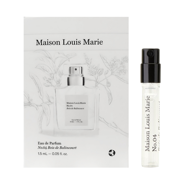 Maison Louis Marie No.04 Bois De Balincourt EDP 1.5ML Vials – The