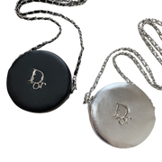 Dior Beauty Vanity Round Bag with Sling Chain
