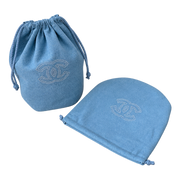 Chanel Beauty 2026 Denim Drawstring Pouch