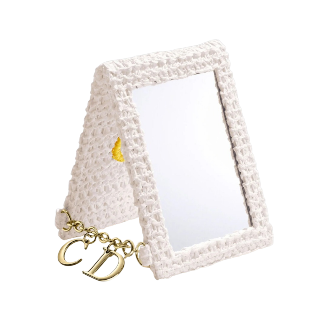Dior 2026 Summer Compact Mirror - White