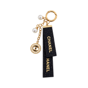 Chanel Sparkling Keychain With Charms - Blue