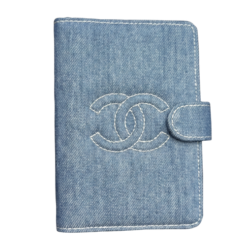 Chanel Denim Passport Holder