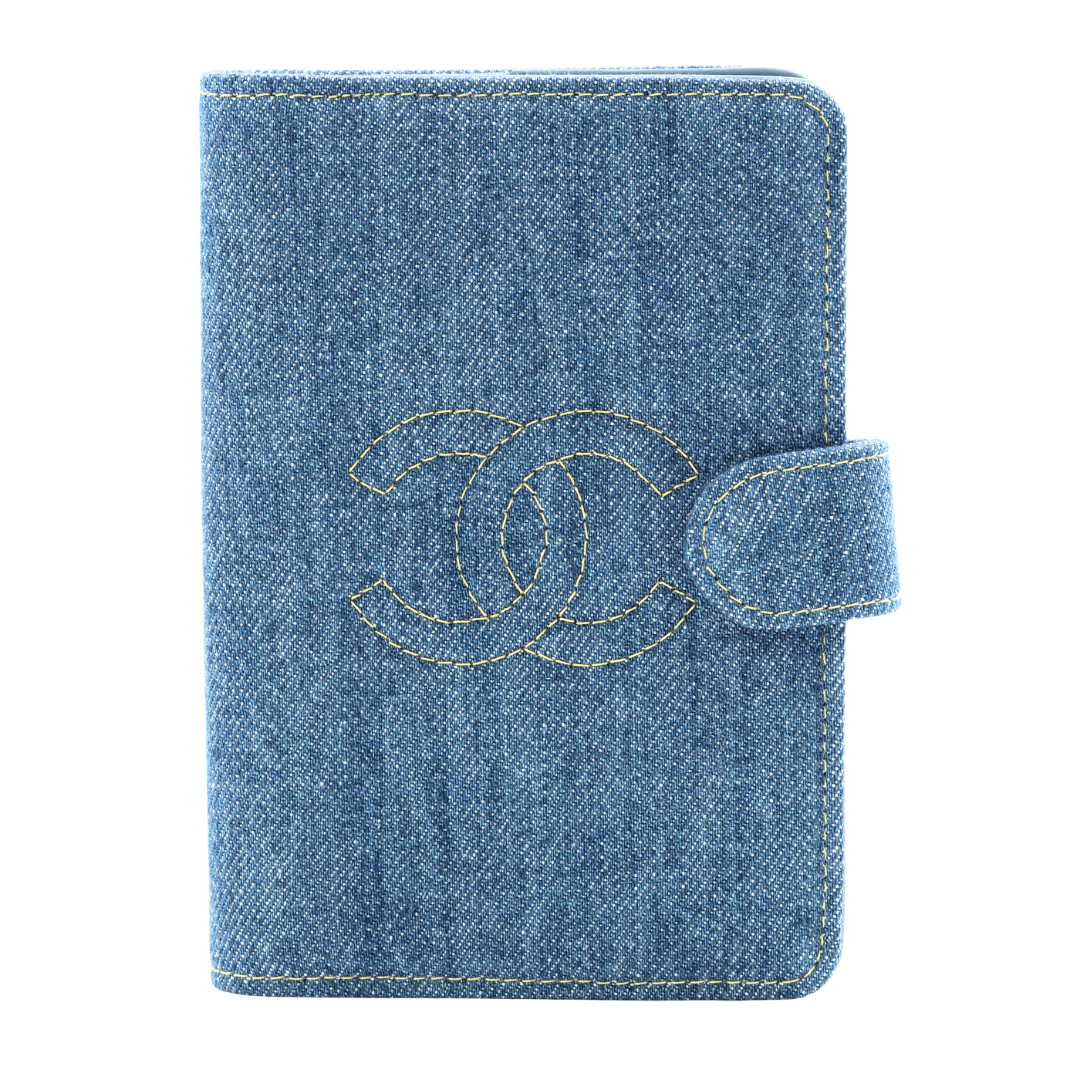 Chanel Denim Passport Holder