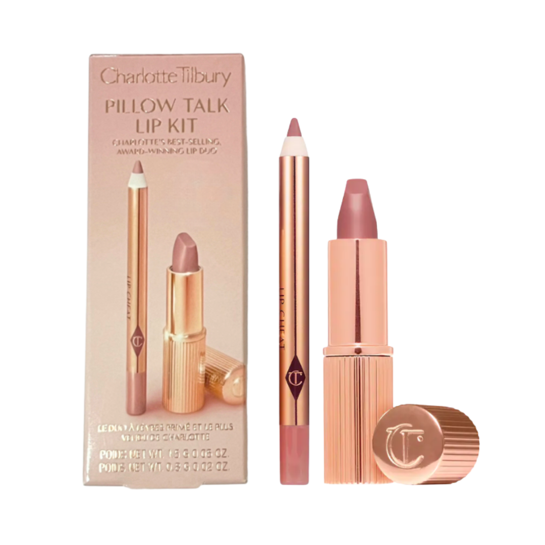 Charlotte Tilbury Mini Pillow Talk Lipstick & Liner Set - Pillow Talk