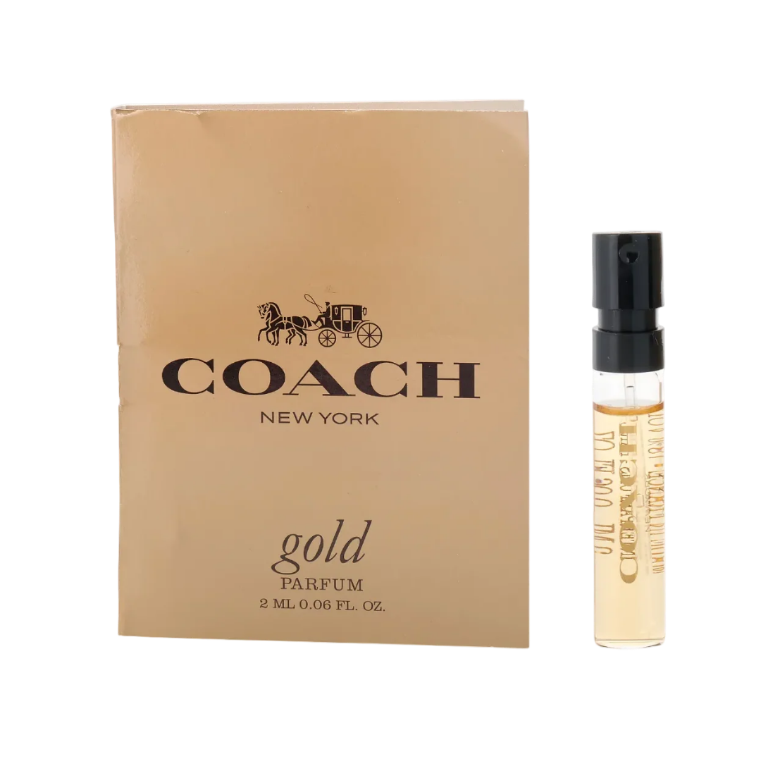 Coach Gold Parfum 2ML Vials