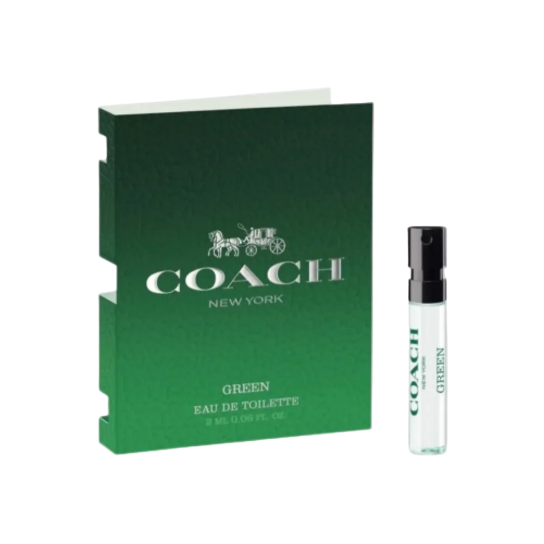 Coach Green EDT 2ML Vials