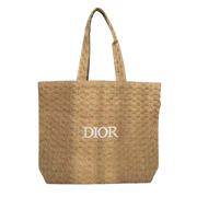 Dior Beauty 2025 Rattan Tote Bag - Beige
