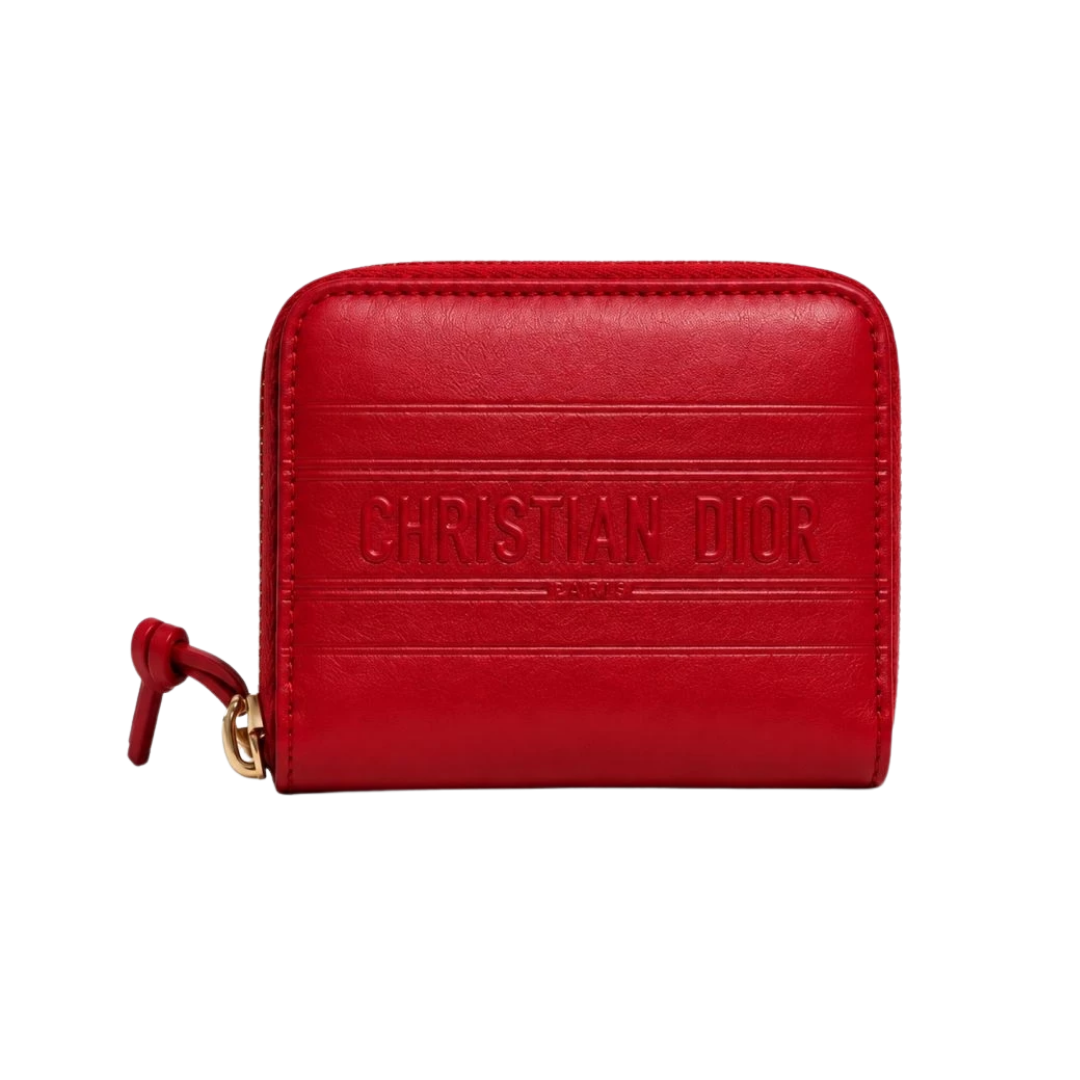 Dior Christian Dior Card Wallet - Red