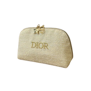 Dior Holiday 2024 Makeup Pouch with Star and CD Logo Chain