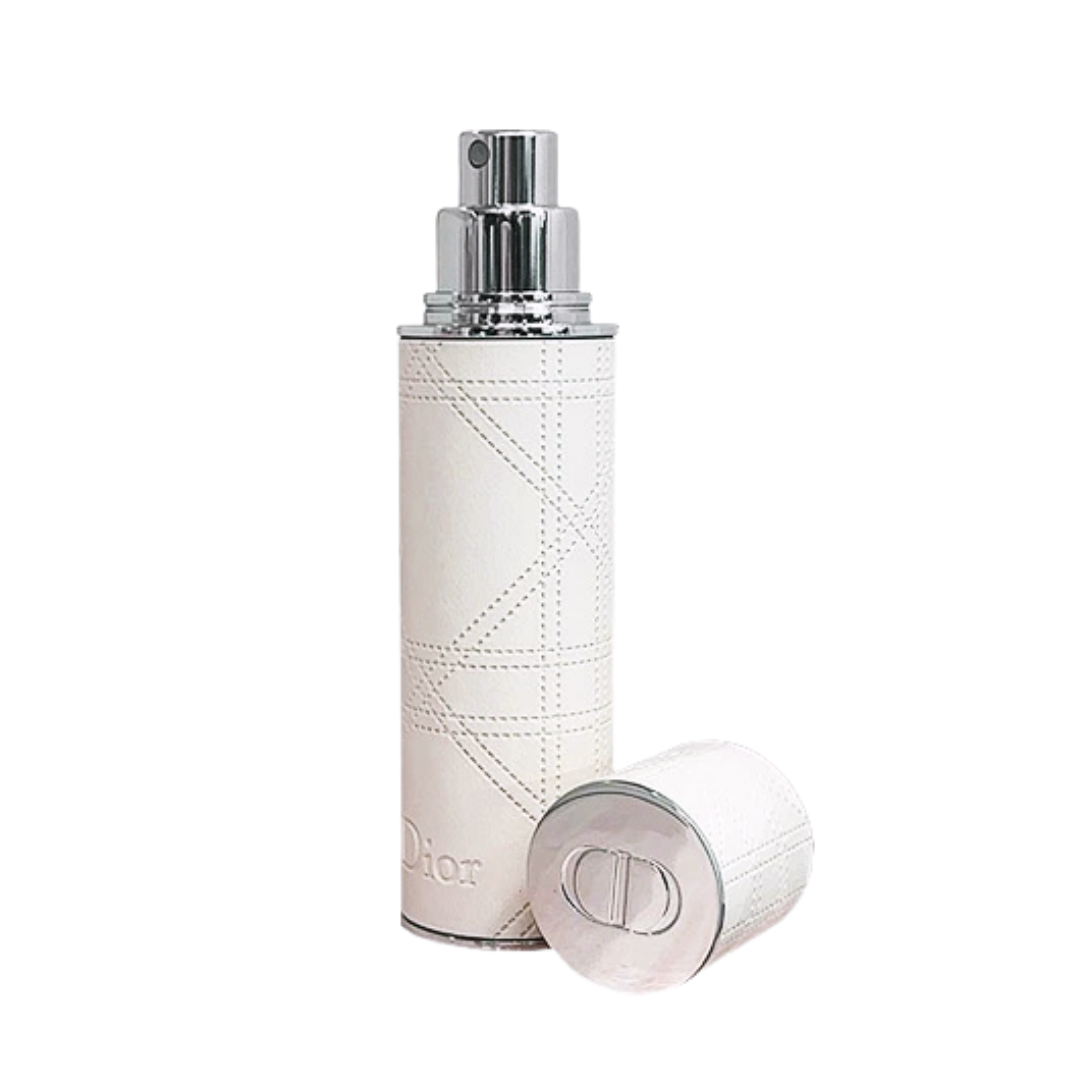 Dior J'adore EDP 10ML Travel Spray with Refillable Leather Case - White