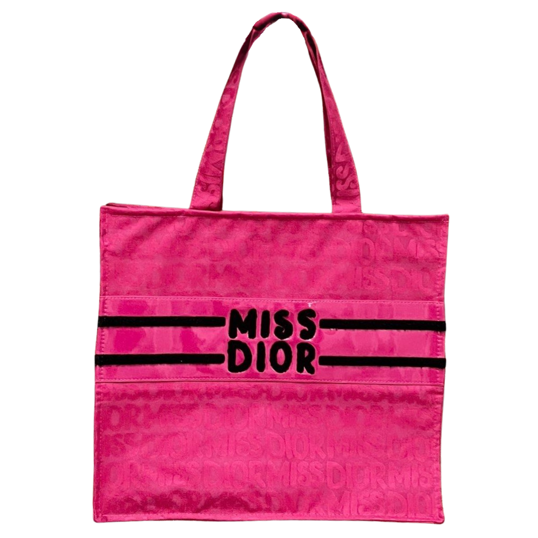 Dior Miss Dior Tote Bag - Dark Pink