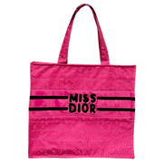 Dior Miss Dior Tote Bag - Dark Pink