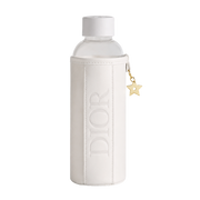 Dior Water Bottle with Sleeve and Gold Star Charm 500ML