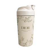 Dior Cream Floral Travel Mug