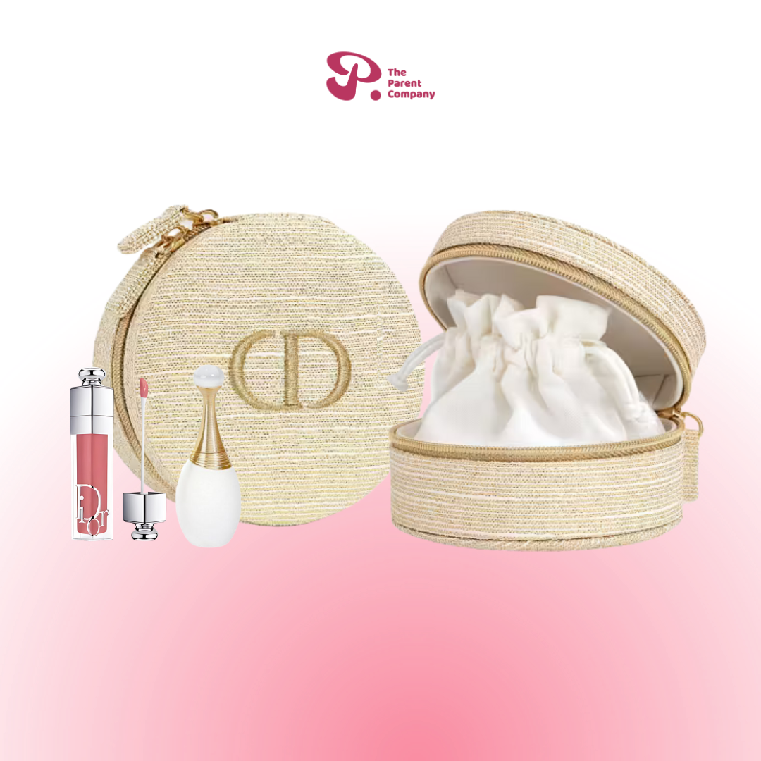 Dior Gold Mini Jewelry Case Set
