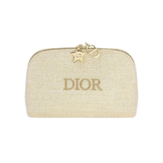 Dior Holiday 2024 Makeup Pouch with Star and CD Logo Chain