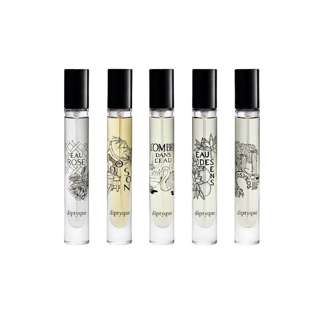 Diptyque Set of 5 Eaux De Toilette 5*7.5ML
