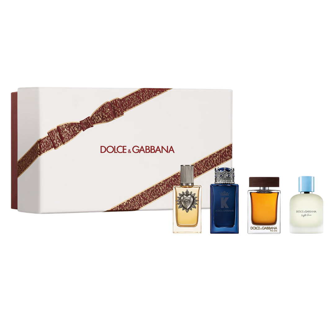 Dolce & Gabbana Men's Mini Fragrance Discovery Gift Set 4*5ML