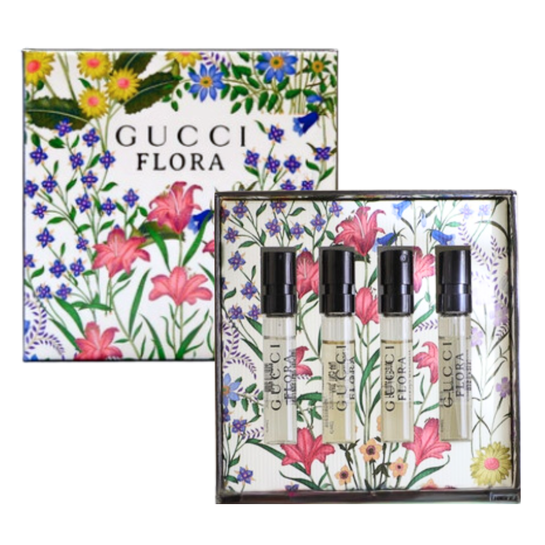 Gucci Flora Vials Set For Her 4*1.5ML