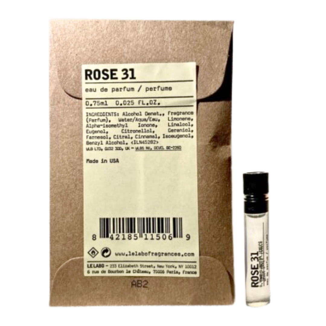 Le Labo Rose 31 EDP 0.75ML Vials