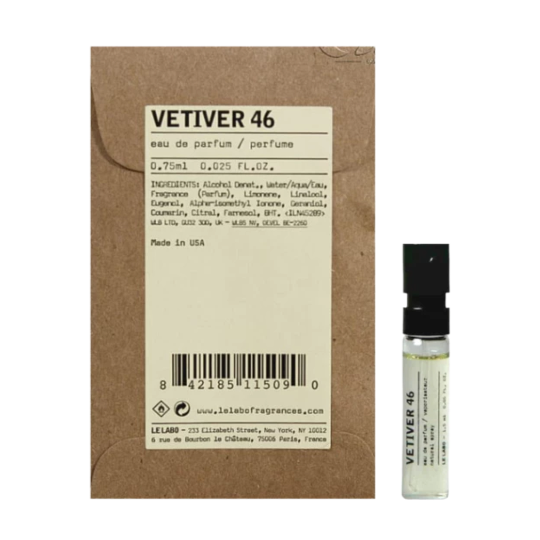 Le Labo Vetiver 46 EDP 0.75ML Vials
