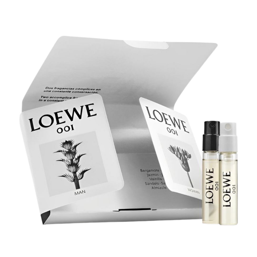 Loewe 001 Woman & Man EDT Duo Vials Set 2*1.5ML