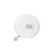 Maison Margiela White Cotton Round Cosmetics Bag