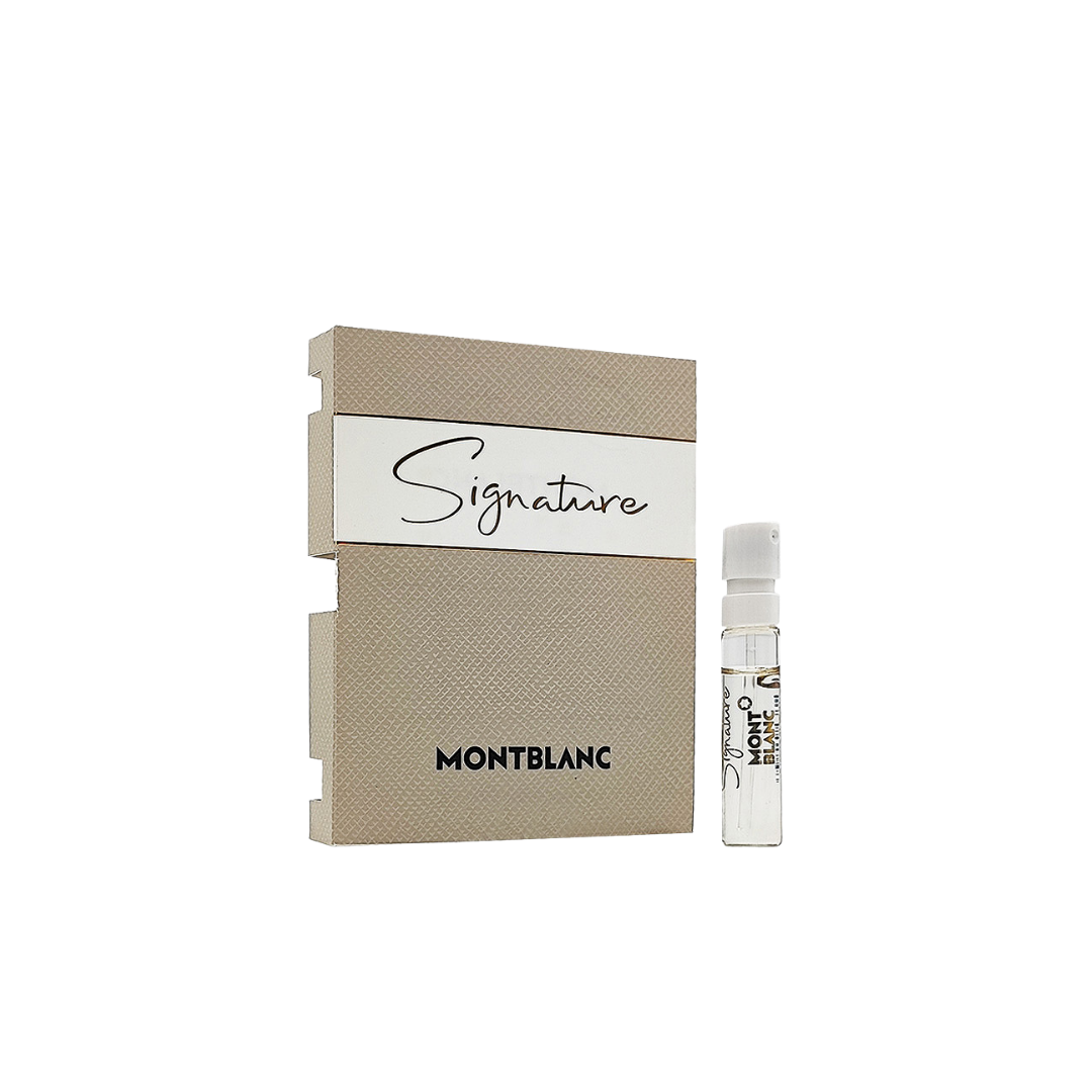 Mont Blanc Signature EDP 2ML Vials