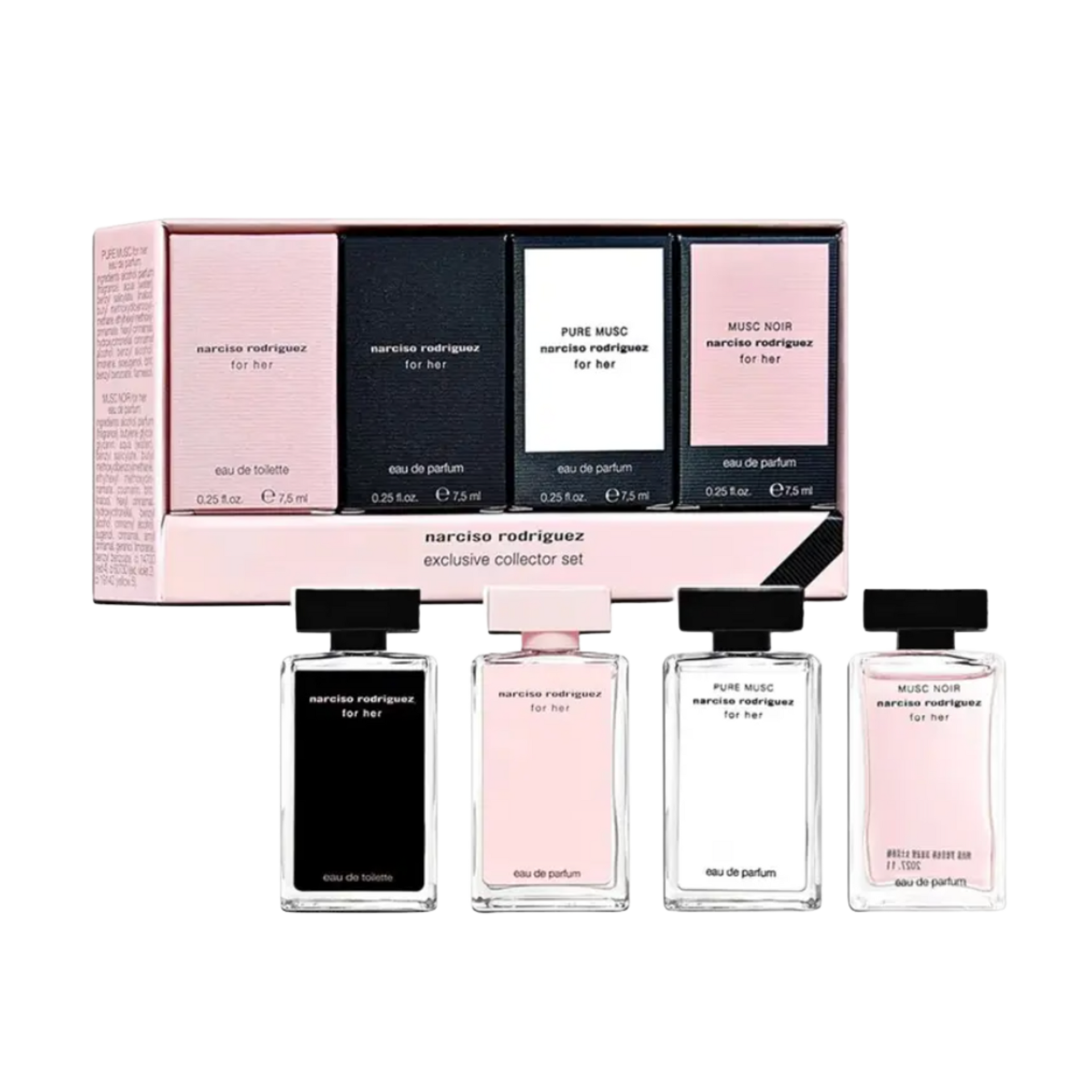Narciso Rodriguez for her セット Narciso Rodriguez for Her Exclusive Collector Set 4*7.5ML – The