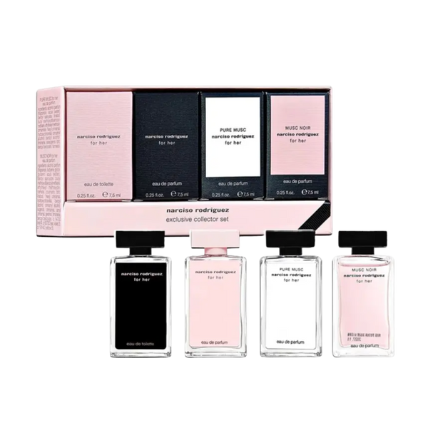 narciso rodriguez for her コレクターセット Narciso Rodriguez for Her Exclusive Collector Set 4*7.5ML – The