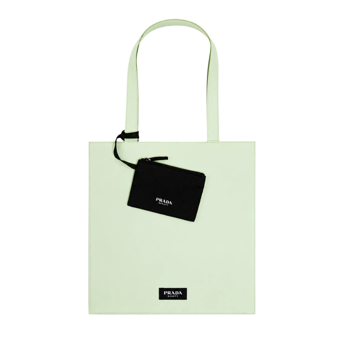 Prada Beauty Reversible Tote Bag - Black & Green
