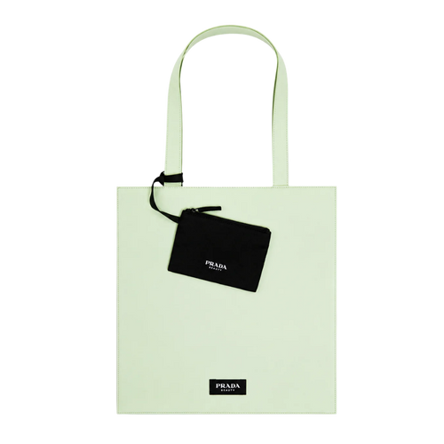 Prada Beauty Reversible Tote Bag - Black & Green