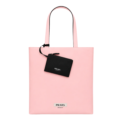 Prada Beauty Reversible Tote Bag - Black & Pink