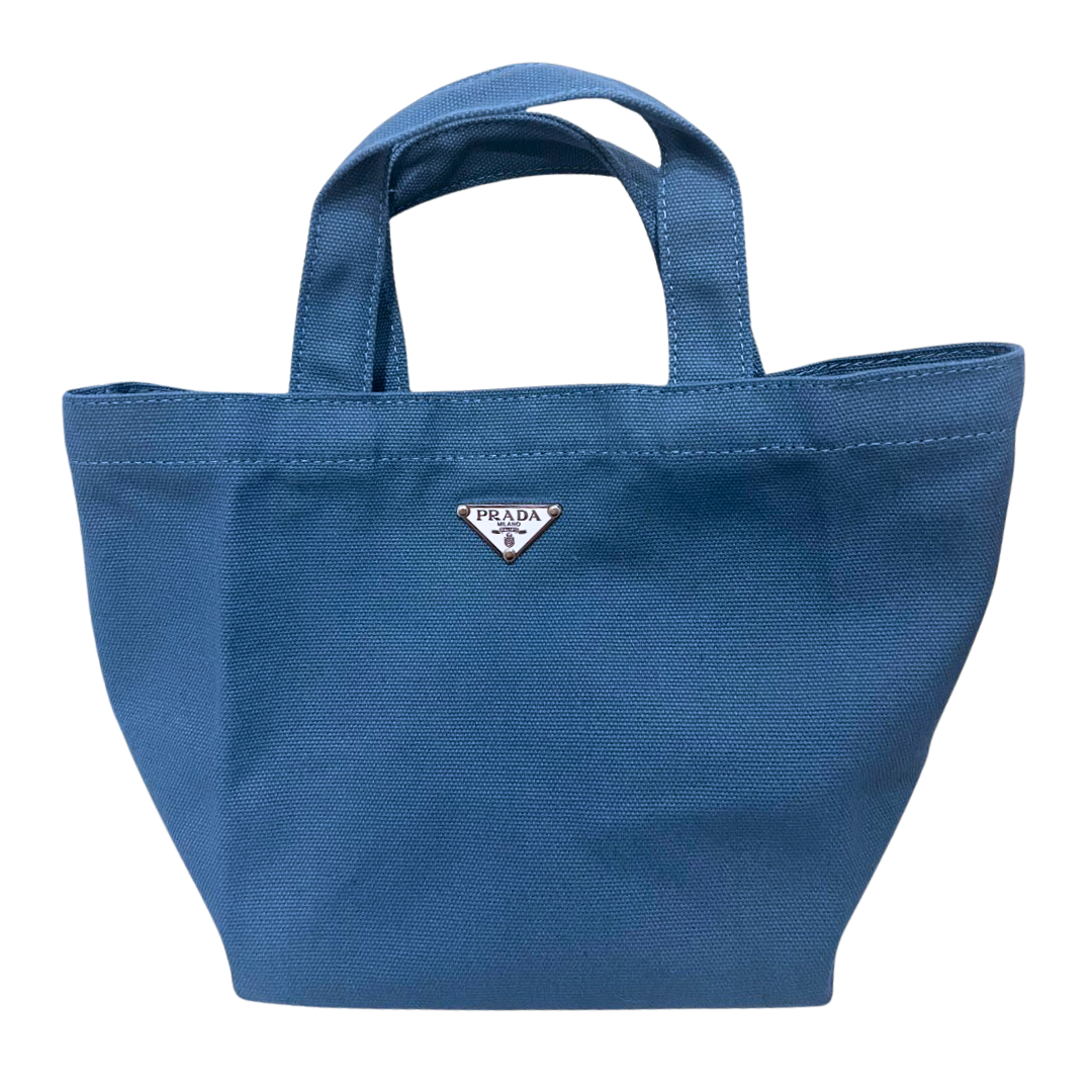Prada Canvas Handbag - Blue