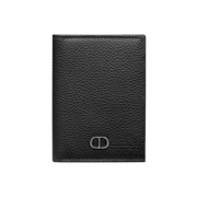 Dior Passport Card Holder with CD Icon - Black