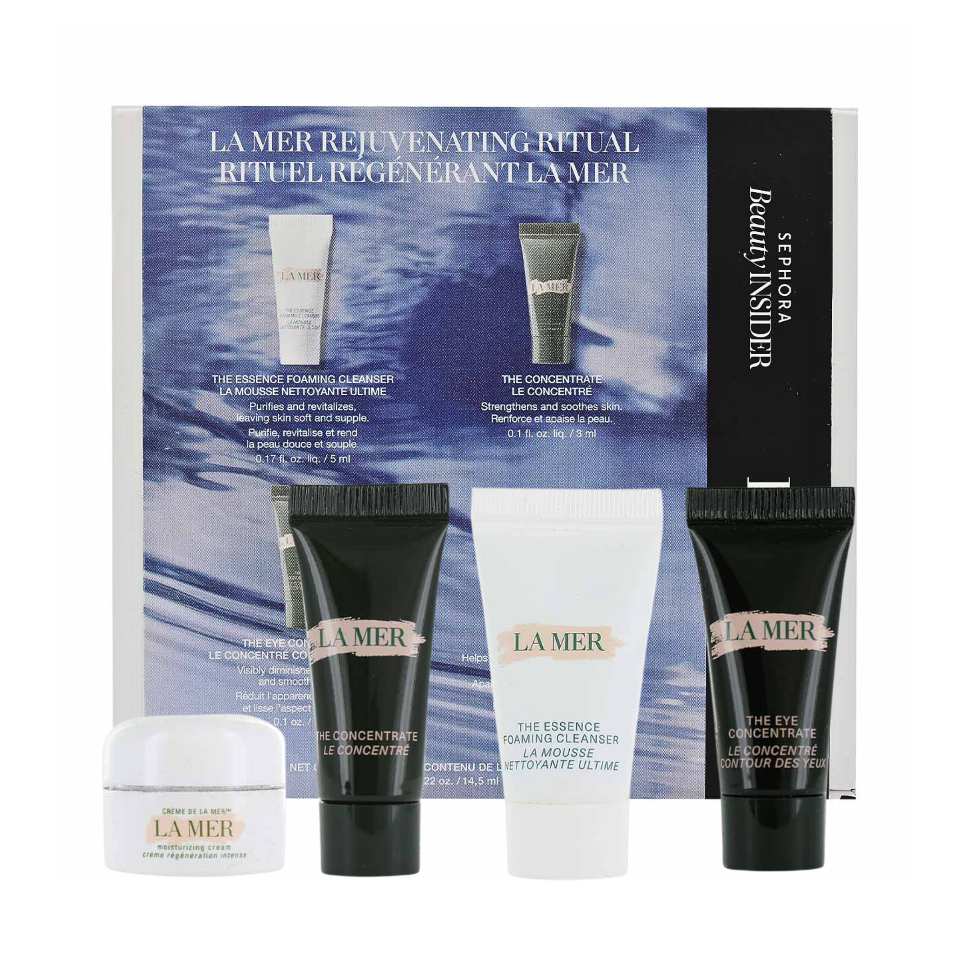 La Mer Rejuvenating Ritual 4pcs Travel Set